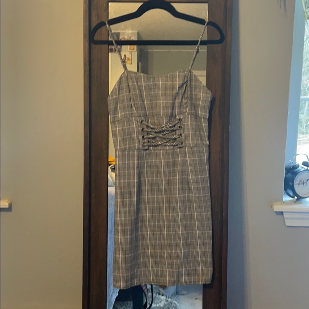 2 for $20.    Glen plaid dress